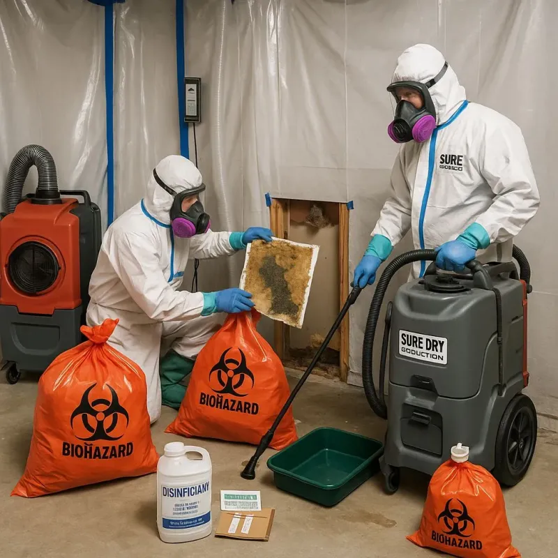 Contaminated Water Handling Protocols process in Princeton, NC