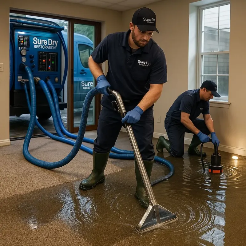 Water Extraction and Removal process in Princeton, NC